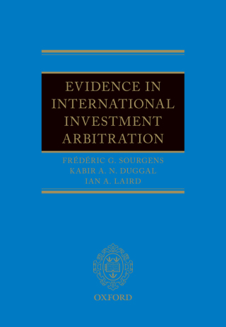 Cover image: Evidence in International Investment Arbitration 9780198753506