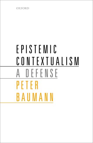 Cover image: Epistemic Contextualism 9780198754312