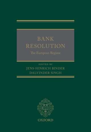 Imagen de portada: Bank Resolution: The European Regime 1st edition 9780198754411