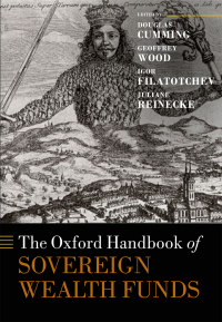 Omslagafbeelding: The Oxford Handbook of Sovereign Wealth Funds 1st edition 9780198754800