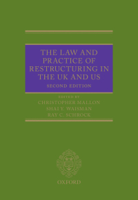 Imagen de portada: The Law and Practice of Restructuring in the UK and US 2nd edition 9780198755395