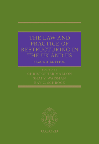 Cover image: The Law and Practice of Restructuring in the UK and US 2nd edition 9780198755395