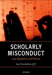 Cover image: Scholarly Misconduct 9780198755401