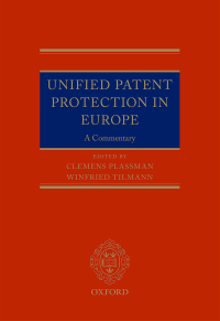 Omslagafbeelding: Unified Patent Protection in Europe 1st edition 9780198755463