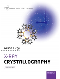 Cover image: X-Ray Crystallography 2nd edition 9780198700975
