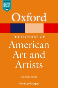 Omslagafbeelding: The Oxford Dictionary of American Art & Artists 2nd edition