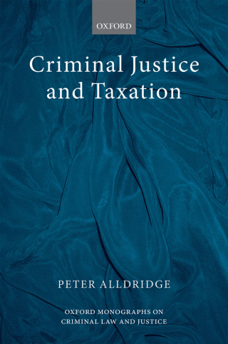 Cover image: Criminal Justice and Taxation 9780191073960