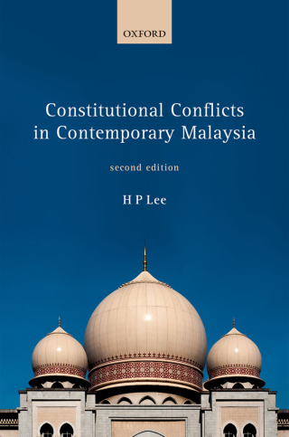 Omslagafbeelding: Constitutional Conflicts in Contemporary Malaysia 2nd edition 9780198755999