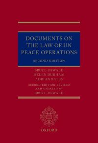 Imagen de portada: Documents on the Law of UN Peace Operations 2nd edition 9780198757283