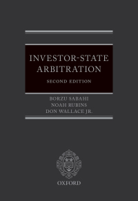 Cover image: Investor-State Arbitration 2nd edition 9780198755760