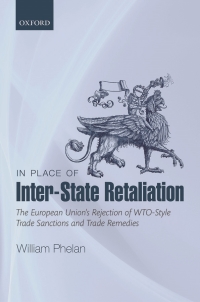 Cover image: In Place of Inter-State Retaliation 9780198712794