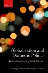 Imagen de portada: Globalization and Domestic Politics 1st edition 9780198757986