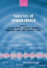 Omslagafbeelding: Varieties of Spoken French 1st edition 9780198812104