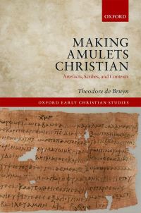 Cover image: Making Amulets Christian 1st edition 9780199687886