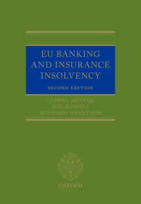 Cover image: EU Banking and Insurance Insolvency 2nd edition 9780198759393