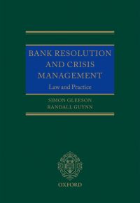 Titelbild: Bank Resolution and Crisis Management 9780199698011