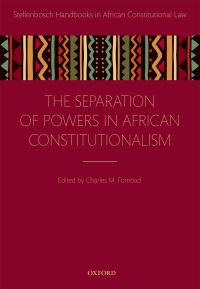 Cover image: Separation of Powers in African Constitutionalism 1st edition 9780198759799