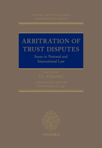 Titelbild: Arbitration of Trust Disputes 9780191077982