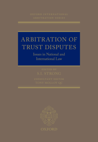 Imagen de portada: Arbitration of Trust Disputes 9780191077982