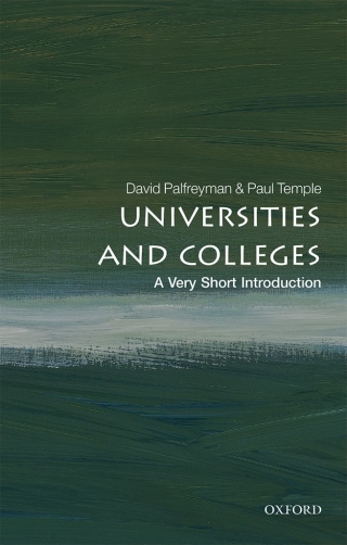 Cover image: Universities and Colleges 9780191078750