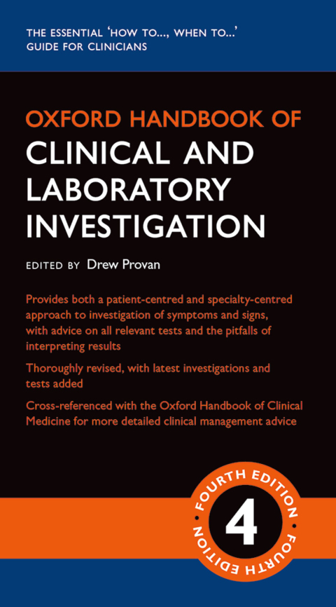 Oxford Handbook of Clinical and Laboratory Investigation, 4th Edition - FULL INSTANT DOWNLOAD | PDF DOCX EPUB