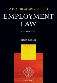 Cover image: A Practical Approach to Employment Law 9th edition 9780198766544