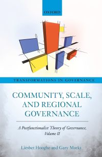 Omslagafbeelding: Community, Scale, and Regional Governance 9780198766971