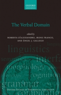 Cover image: The Verbal Domain 1st edition 9780198767886