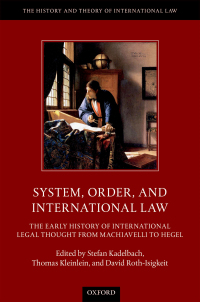 Cover image: System, Order, and International Law 1st edition 9780198768586