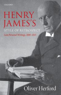 Cover image: Henry James's Style of Retrospect 9780191054013