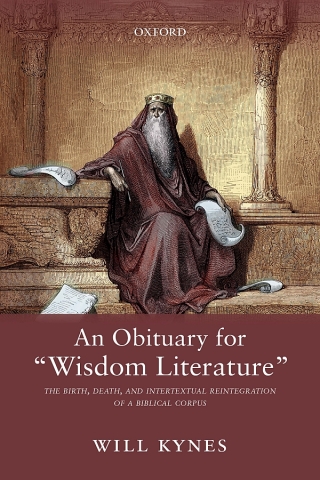 Cover image: An Obituary for "Wisdom Literature" 9780191083181