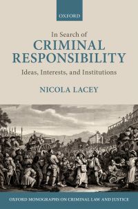 Cover image: In Search of Criminal Responsibility 9780199248209