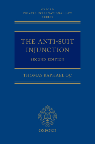 Imagen de portada: The Anti-Suit Injunction 2nd edition 9780198778936