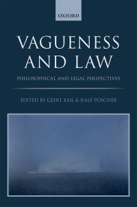 صورة الغلاف: Vagueness and Law 1st edition 9780198782889