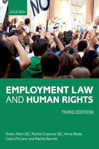 Cover image: Employment Law and Human Rights 3rd edition 9780198783978