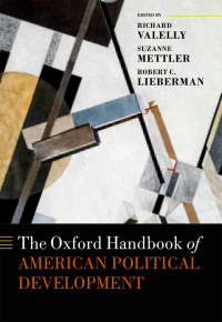Cover image: The Oxford Handbook of American Political Development 1st edition 9780199697915