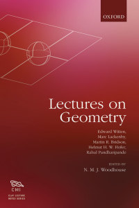 表紙画像: Lectures on Geometry 9780191087813