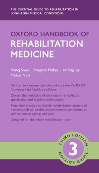 Omslagafbeelding: Oxford Handbook of Rehabilitation Medicine 3rd edition 9780198785477