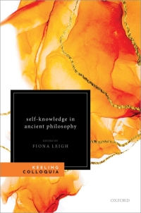 Imagen de portada: Self-Knowledge in Ancient Philosophy 1st edition 9780198786061