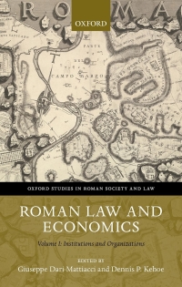 Immagine di copertina: Roman Law and Economics 1st edition 9780198787204