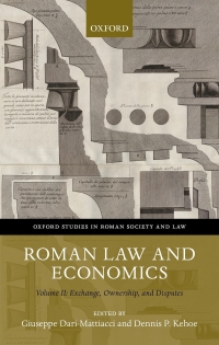 Imagen de portada: Roman Law and Economics 1st edition 9780198787211