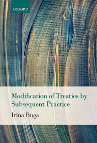 Cover image: Modification of Treaties by Subsequent Practice 9780198787822