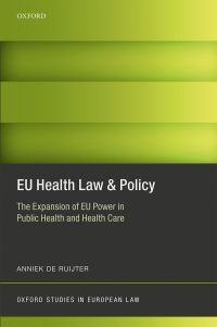 Cover image: EU Health Law & Policy 9780198788096