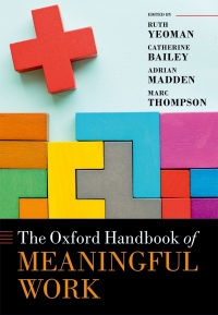 Titelbild: The Oxford Handbook of Meaningful Work 1st edition 9780198788232