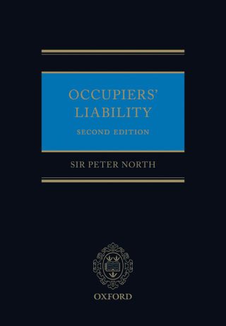 Cover image: Occupiers' Liability 2nd edition 9780191501937