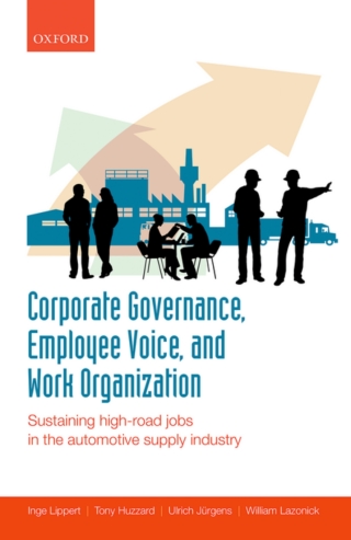 Cover image: Corporate Governance, Employee Voice, and Work Organization 9780199681075