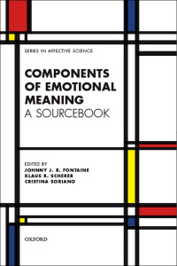 Cover image: Components of emotional meaning 1st edition 9780199592746