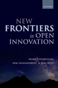 صورة الغلاف: New Frontiers in Open Innovation 1st edition 9780199682461