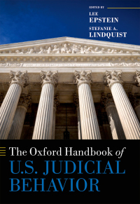 Omslagafbeelding: The Oxford Handbook of U.S. Judicial Behavior 1st edition 9780199579891