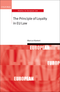 صورة الغلاف: The Principle of Loyalty in EU Law 9780199683123